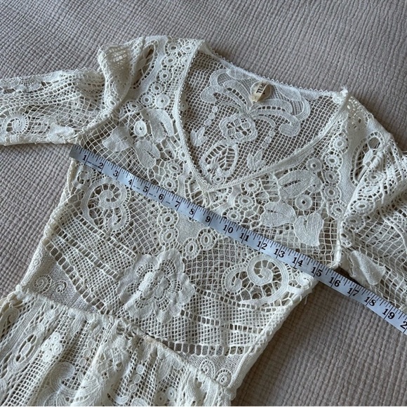 Spell & the Gypsy Collective Crochet Maxi Dress Small S - Picture 9 of 12